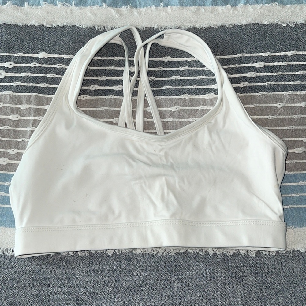 Modiv brand sports bra white small